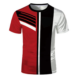 เสื้อยืดคอกลมสีพื้นสำหรับผู้ชายแขนสั้นมีให้เลือกหลายขนาด - Product Image 5