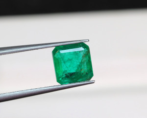 Chính hãng Emerald đá quý 6mm hình vuông mặt ngọc lục bảo đá quý bán quý zambian Emerald đá để làm đồ trang sức - Product Image 2