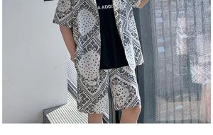 Conjunto de 2 Piezas de Verano 2026 Unisex, Personalizado con Impresión por Transferencia de Calor, Camiseta de Manga Corta y Pantalones Cortos, Estilo Casual, 100% - Product Image 6