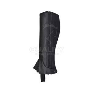 Chaps d'équitation en cuir durable pour hommes et femmes Chaps d'équitation confortables et élégants - Product Image 3