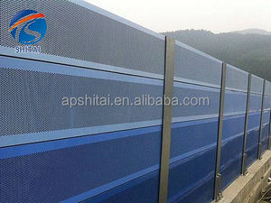 Matériau métallique facile à assembler micro trou barrière <span class=keywords><strong>anti</strong></span>-<span class=keywords><strong>bruit</strong></span> barrière <span class=keywords><strong>anti</strong></span>-<span class=keywords><strong>bruit</strong></span> extérieure barrière <span class=keywords><strong>anti</strong></span>-<span class=keywords><strong>bruit</strong></span> insonorisée pour autoroute - Product Image 5