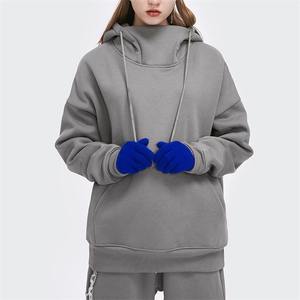 เสื้อฮู้ดดี้คอกลมแบบเรียบ คุณภาพสูง ขายส่ง ผ้าฝ้าย 100% หนานุ่ม สำหรับผู้ชายและผู้หญิง เสื้อฮู้ดดี้เปล่า - Product Image 3