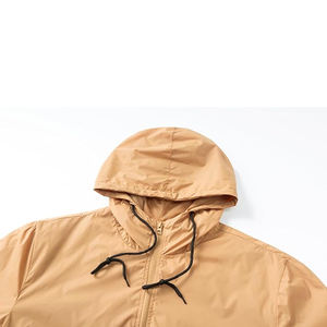 Chaqueta Cortavientos Personalizada de Moda, Estilo Urbano Extragrande, Ropa de Exterior Premium, Proveedor de Fábrica OEM - Product Image 3