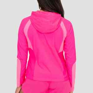 แจ็คเก็ตกันลมแบบซิปคุณภาพสูง ดีไซน์ยอดนิยมสำหรับผู้หญิง แจ็คเก็ตกันลมแบบครึ่งซิปคุณภาพสูงสำหรับผู้หญิง - Product Image 5