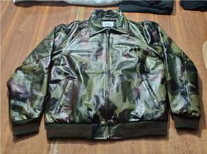 Veste bomber en cuir fin pour homme, style vêtements d'extérieur, poches zippées, manteau d'automne et d'hiver, veste en cuir véritable pour homme - Product Image 4