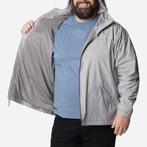 Veste Safari à Capuche Imprimée en Sérigraphie Respirante pour Hommes - Coupe-Vent Imperméable Activités de Plein Air Printemps Rue - Product Image 4