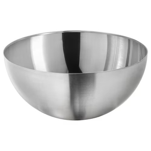 Cuenco de Metal chapado en oro y plata de acero inoxidable 304, cuenco de doble pared de alta calidad, diseño a la moda, venta al por mayor - Product Image 1
