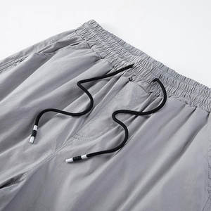 Shorts cargo pour hommes en toile 100% coton de haute qualité, décontractés, avec cordon de serrage, séchage rapide, service OEM personnalisable, vente en gros - Product Image 4