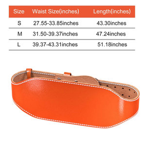 TWILL SPORTS TS-2102 Men's High Quality Cowhide Leather Weightlifting Belt <b>Adjustable</b> <b>Strap</b> Customizable Logo Fitness Safety - Product Image 6