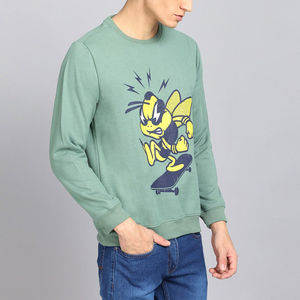 Nouveau sweat-shirt imprimé pour hommes d'hiver personnalisé OEM vente en gros de haut à manches longues style tendance pas cher prix polaire polyester/coton - Product Image 5