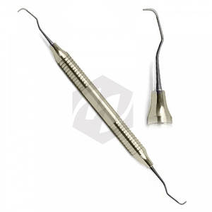 Curetas Gracey pulidas con mango hueco, acero inoxidable, 7 Uds., curetas Gracey, instrumentos médicos quirúrgicos de ortodoncia - Product Image 2