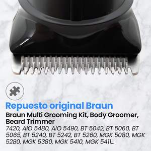 Lame de rechange en acier inoxydable pour tondeuse à cheveux, coupe de précision, soin de la barbe - Product Image 6