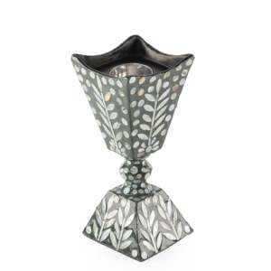 New Item <b>Islamic</b> Incense Burner with Mother of Pearl Inlay Eid Ramadan <b>Gift</b> Idea Handmade Decorative Mabkhara for Arabic Homes - Product Image 3