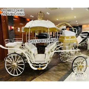 Design requintado Cinderela Tema Carruagem Real Elegante Cinderela Canadense Touring Ride Carriage Pretty Cinderela Theme Cart