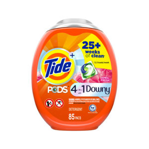 Détergent à lessive liquide Tide & Downy Ultra, parfum frais longue durée, doux pour les tissus, 1,5 L - Product Image 4