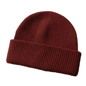 Gorro de esquí con aislamiento térmico acanalado estilo callejero a rayas bordado, gorro cálido de Hip Hop para hombre y mujer - Product Image 3