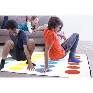 Tapis de jeu portable Twister avec porte-clés rotatif - Product Image 4