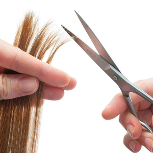 Ciseaux de coiffeur Ciseaux de coupe de cheveux Ciseaux de salon de coiffure finition satinée de 6.5 pouces avec repose-doigt réglable - Product Image 4