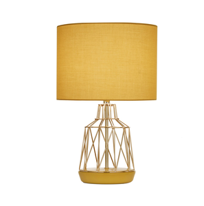 Lampe de table de bureau en métal rond clair naturel décor à la maison emballage personnalisé quantité en vrac meilleure vente - Product Image 6