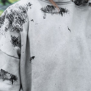 เสื้อมีฮู้ดสำหรับผู้หญิงเสื้อฮู้ดซักแบบกรดน้ำหนักเบาดีไซน์ใหม่ล่าสุดออกแบบได้ตามต้องการ - Product Image 5