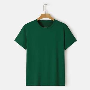 T-shirt 100% coton pour hommes avec logo de marque personnalisé, style décontracté uni avec impression par sublimation directement du fournisseur BD vente en gros - Product Image 1