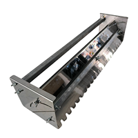 Espátula Dentada Industrial Ajustable de Doble Capa de Acero Inoxidable, Grosor de 6-15 mm, para una Instalación Segura de Azulejos, Personalizable