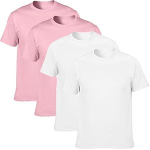 Collection de t-shirts à manches courtes de qualité supérieure, confortables, durables, solides et multicolores avec impression de logo personnalisé. - Product Image 1