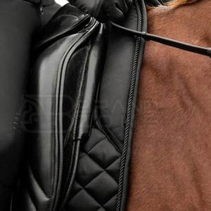 ARMANDIOUS Nouvelle conception professionnelle de tapis de selle en satin de coton léger réutilisable avec doublure en polaire pour les besoins équestres - Product Image 5