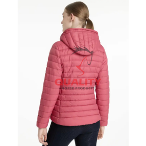 Veste de sport équestre pour femme premium imperméable respirant tissu extensible coupe ergonomique équipement d'entraînement d'équitation élégant - Product Image 2