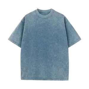 T-shirt vintage délavé à l'acide 230g 250g surdimensionné à séchage rapide respirant Street Wear avec design personnalisable Plus Size Option - Product Image 3