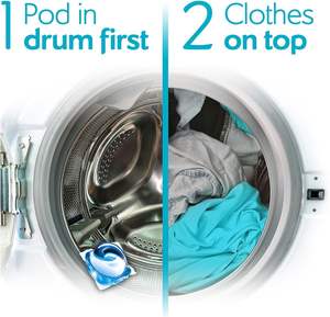 <b>Fairy</b> <b>Non</b> <b>Bio</b> PODS Washing Liquid Capsules, For Sensitive Skin, 108 Washes (54x2) - Product Image 2