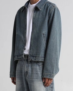 Fashion <b>Denim</b> <b>Jacket</b> <b>Men</b> Custom Wholesale | High Quality Jean <b>Jacket</b> OEM | Vintage Streetwear <b>Denim</b> Coat <b>for</b> Retailers - Product Image 5