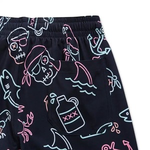 ผลิตกางเกงขาสั้นพิมพ์ลายสไตล์ฮิปสเตอร์สำหรับผู้ชายฤดูร้อน ออกแบบตามสั่ง เป็นมิตรกับสิ่งแวดล้อม เอวยางยืด ไซส์ใหญ่ แห้งเร็ว - Product Image 5