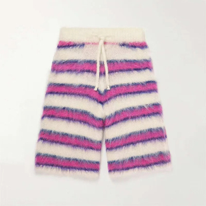 Nueva Colección de Invierno 2026, Shorts de Mohair para Mujer, Diseño Personalizado, 100% Mohair, Material Cálido - Product Image 2