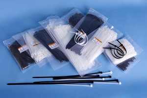 Nylon 66 attaches de câble autobloquantes LGMEC PLASTIC 4.8*300mm plastique PA66 attaches zippées qualité Top nouveau fabricant vietnamien - Product Image 6