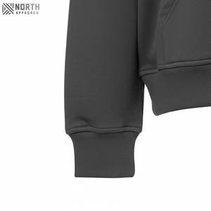 Top Selling Plain Mens Streetwear Hoodies Logotipo personalizado de peso pesado de algodón para hombre Drop Shoulder Hoodies para hombres Reversible Hoodies - Product Image 3