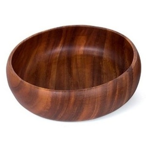 Tazón de Madera con Acabado Natural para Servir Alimentos, Decoración de Mesa, Catering y Restaurantes - Product Image 2