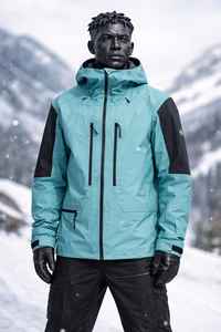 Chaqueta Cortavientos con Cuello Alto y Cierre de Cremallera para Hombre, Personalizada al por Mayor, OEM - Product Image 4