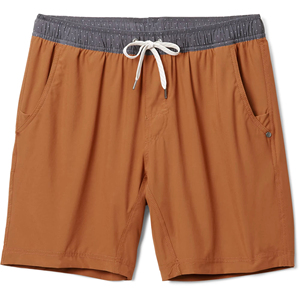 กางเกงขาสั้นกีฬาผู้ชาย พรีเมียม ใส่สบาย น้ำหนักเบา แห้งเร็ว ผ้าสเตรช เหมาะสำหรับออกกำลังกาย ฝึกซ้อม ใส่ลำลอง ฤดูร้อน สีพื้น - Product Image 2