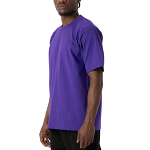 22. T-shirt à manches courtes Pro Club 100% coton impression numérique T-shirts Streetwear surdimensionnés lourds pour hommes - Product Image 4