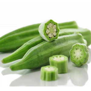 Paquete a granel de okra congelada IQF de alto grado Buen sabor y mejor precio al por mayor - Product Image 1