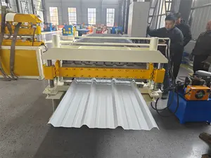 Metal Roof PBR And PBU Panel AG Panel Double Layer Roll Forming Machine