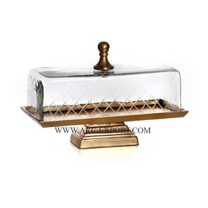 Soporte de exhibición de postres y pasteles para decoración de bodas y fiestas de cumpleaños, vajilla hecha a mano más vendida, soporte para pasteles para suministro al por mayor - Product Image 3