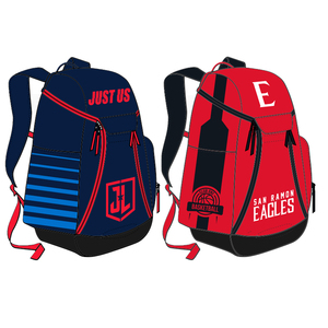 กระเป๋าเป้สะพายหลังกีฬาพร้อมที่ใส่ลูกบอลขนาดใหญ่ลูกฟุตบอลและบาสเก็ตบอลกันน้ำกันขโมยซิปซับในโพลีเอสเตอร์ - Product Image 5