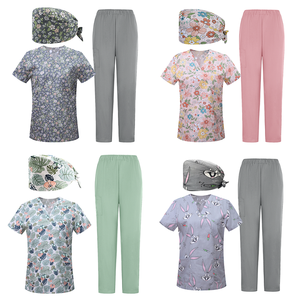 2025 New Arrival High Quality Fashionable Nurse Scrubs Custom Logo Uniform Design for Medical Pharmacy - Product Image 6