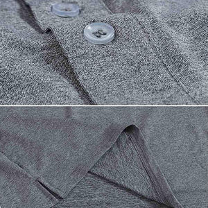 Polo de secado rápido 100% algodón para hombre, camisa de manga corta, ropa de Golf, Formal y de negocios - Product Image 5