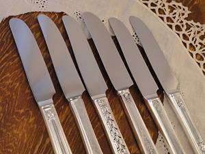 Ensemble de couteaux à beurre polyvalents en acier inoxydable de haute qualité, à bord lisse et sûr pour tartiner le beurre et plus encore - Product Image 6