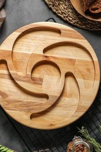 Bandeja de Madera de Primera Calidad, Forma y Tamaño Personalizables, Accesorio para Servir de Madera, Origen Vietnam, Marca Viet Fargimex - Product Image 3