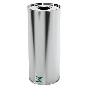 Boîte de conserve cylindrique en métal pour huile d'olive ⌀ 73 x H205 mm 0.8 lt - Product Image 1