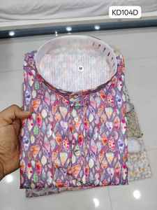 Kurta et pyjama en coton pur traditionnel indien avec broderie de sequins pour homme, en stock - Product Image 3